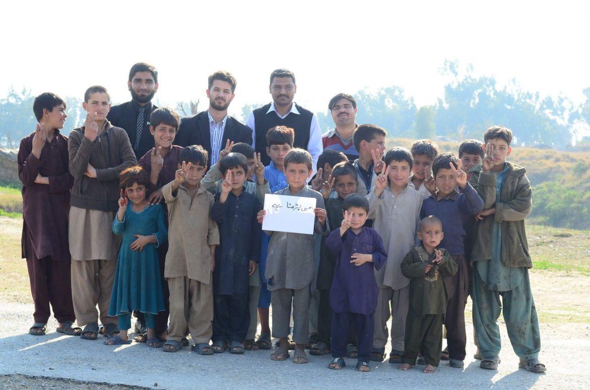Afghan children in Pakistan
