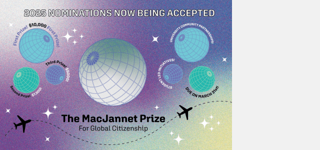 Submit a Nomination for the 2025 MacJannet Prize!