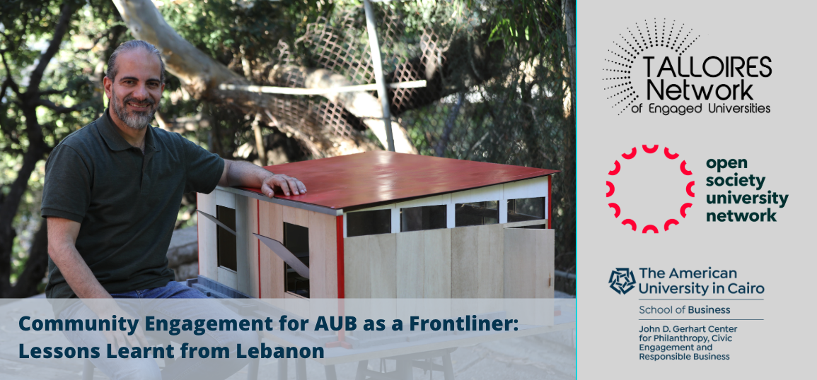 Community Engagement for AUB as a Frontliner: Lessons Learnt from Lebanon